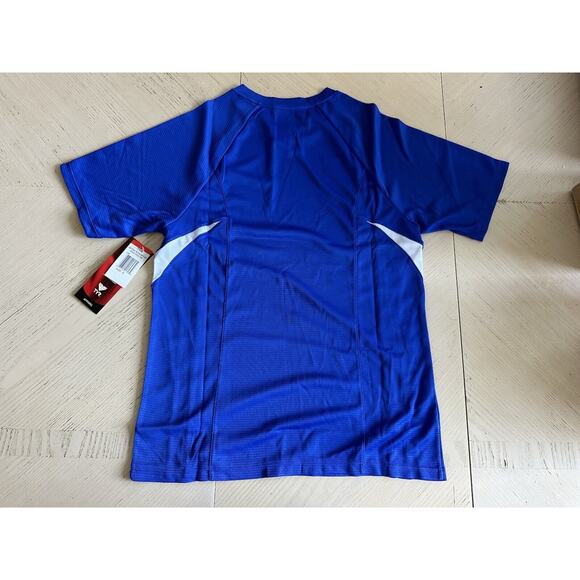 TYR Women Alliance Tech Tee Tshirt - Textured Royal Blue - Size S - Picture 2 of 3